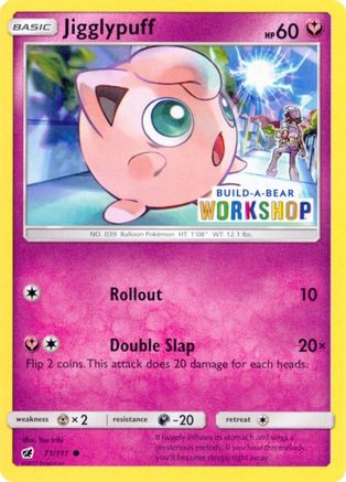 Jigglypuff - 71/111 (Build-A-Bear Workshop Exclusive) (71) [Miscellaneous Cards & Products] - Deck Out Gaming