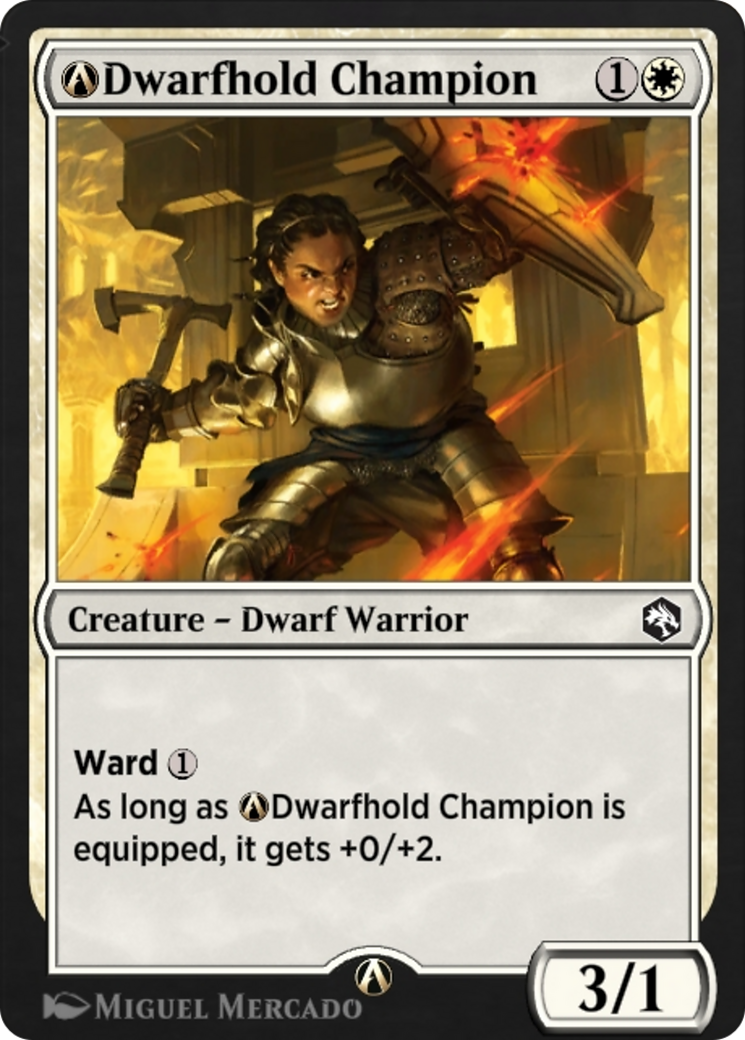 A-Dwarfhold Champion (A-14) [Adventures in the Forgotten Realms] - Deck Out Gaming