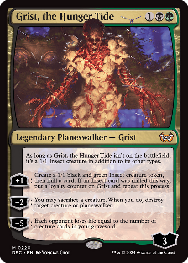 Grist, the Hunger Tide (220) [Duskmourn: House of Horror Commander] - Deck Out Gaming