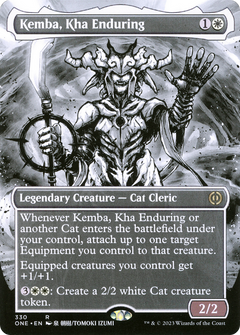 Kemba, Kha Enduring (Borderless) (330) [Phyrexia: All Will Be One] - Deck Out Gaming