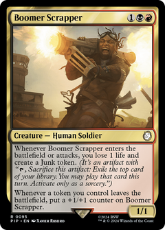 Boomer Scrapper (95) [Fallout] foil - Deck Out Gaming
