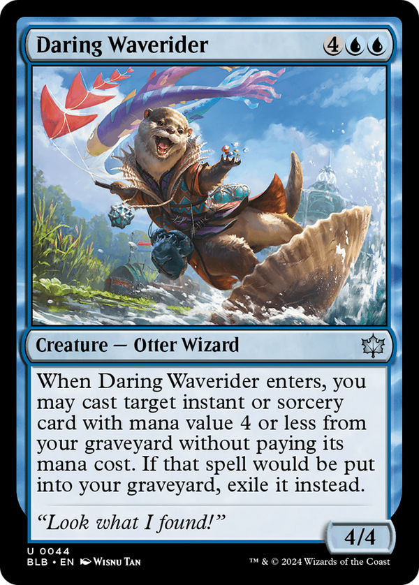 Daring Waverider (44) [Bloomburrow] foil - Deck Out Gaming