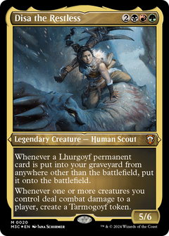 Disa the Restless (20) [Modern Horizons 3 Commander] etched - Deck Out Gaming