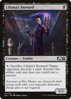 Liliana's Steward (111) [Core Set 2021] foil - Deck Out Gaming