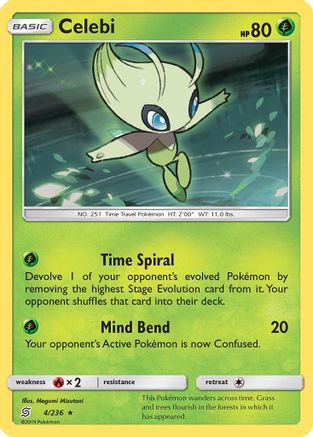 Celebi (4) [SM - Unified Minds] Reverse Holofoil - Deck Out Gaming