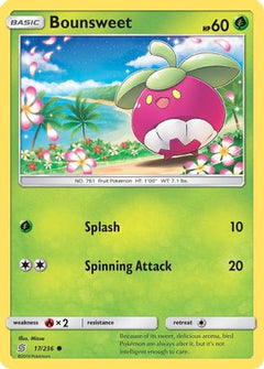 Bounsweet (17) [SM - Unified Minds] Reverse Holofoil - Deck Out Gaming