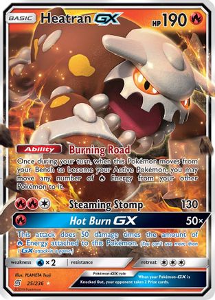 Heatran GX (25) [SM - Unified Minds] Holofoil - Deck Out Gaming