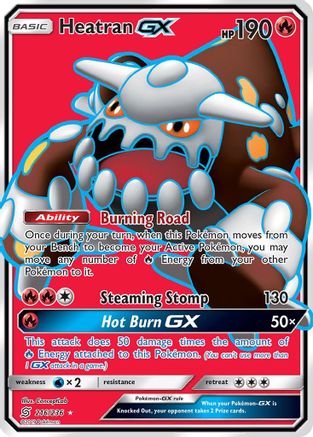 Heatran GX (Full Art) (216) [SM - Unified Minds] Holofoil - Deck Out Gaming