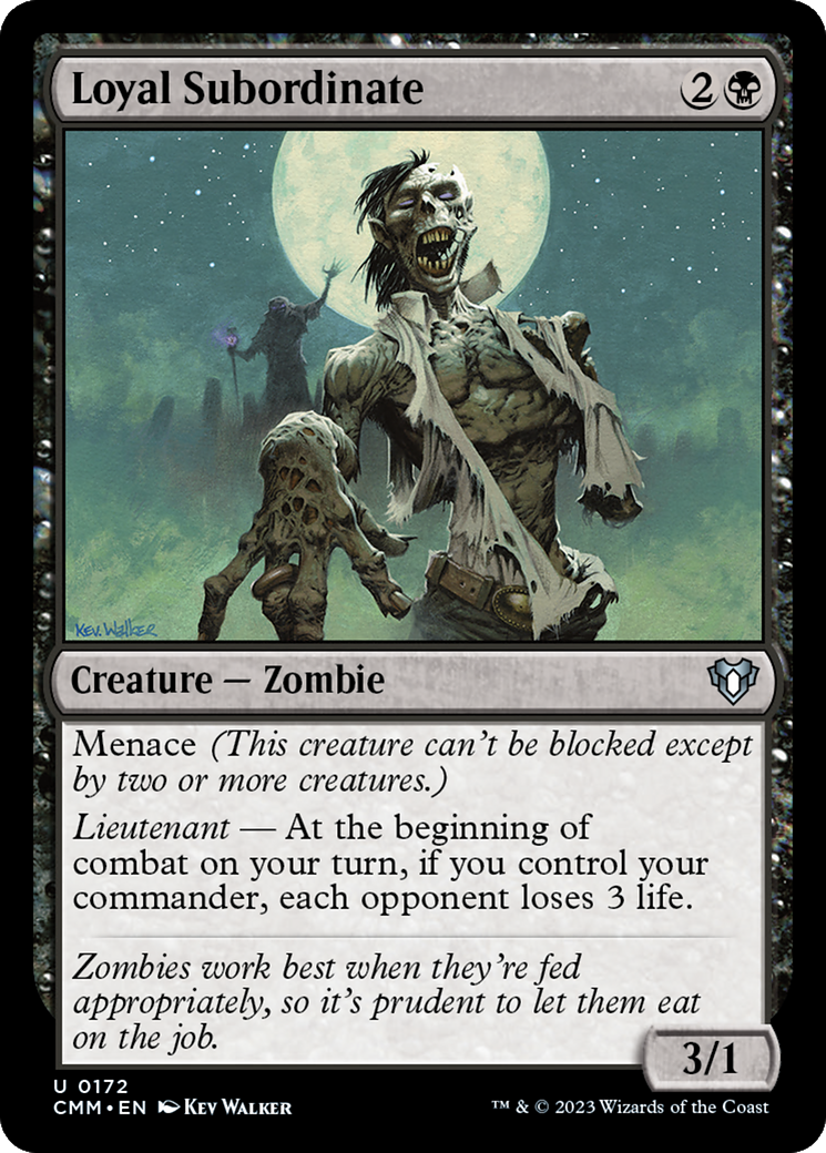 Loyal Subordinate (172) [Commander Masters] foil - Deck Out Gaming