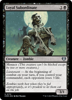 Loyal Subordinate (172) [Commander Masters] foil - Deck Out Gaming