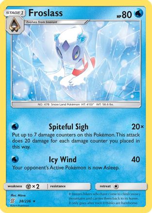 Froslass (38) [SM - Unified Minds] Reverse Holofoil - Deck Out Gaming