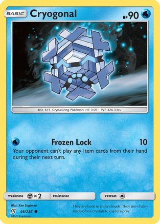 Cryogonal (46) [SM - Unified Minds] Reverse Holofoil - Deck Out Gaming