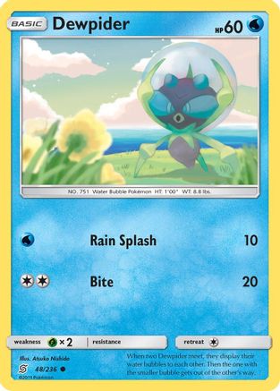 Dewpider (48) [SM - Unified Minds] Reverse Holofoil - Deck Out Gaming