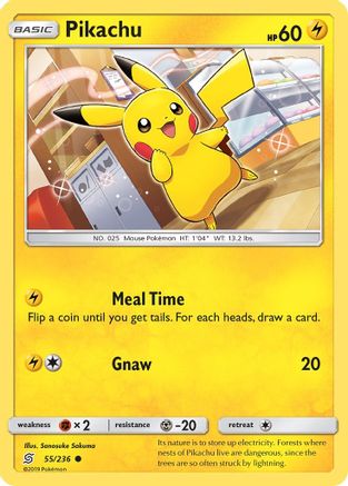 Pikachu (55/236) [Sun & Moon: Unified Minds] - Deck Out Gaming