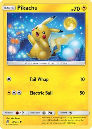 Pikachu (56/236) [Sun & Moon: Unified Minds] - Deck Out Gaming