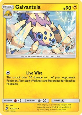 Galvantula (62) [SM - Unified Minds] Reverse Holofoil - Deck Out Gaming
