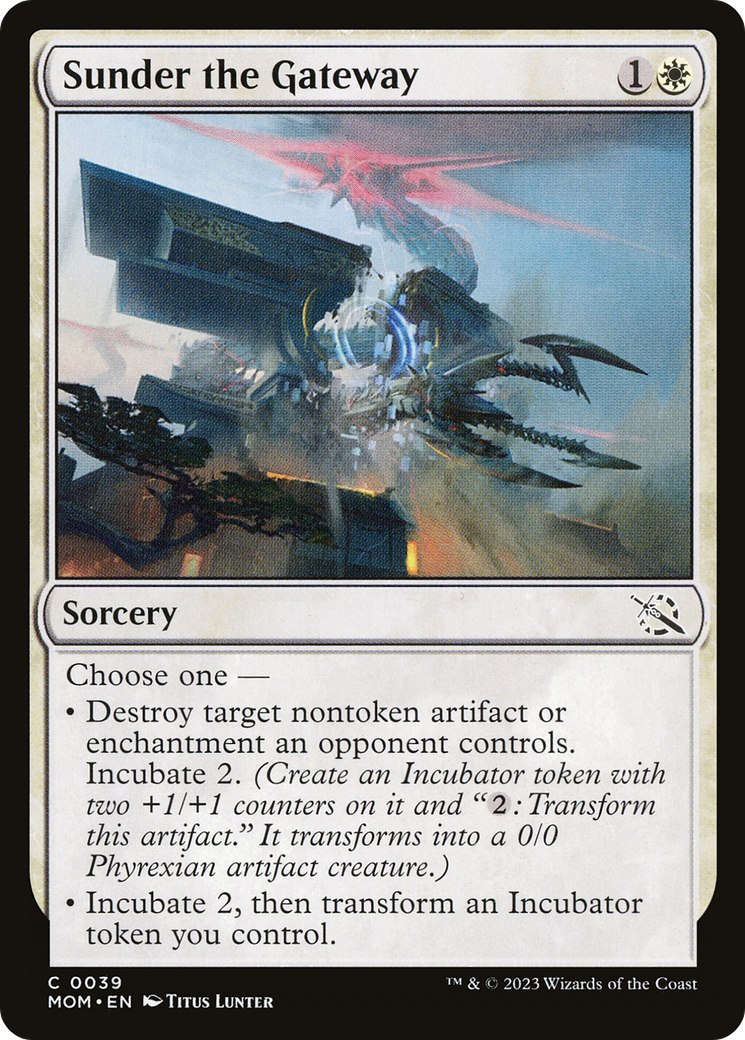 Sunder the Gateway (39) [March of the Machine] - Deck Out Gaming