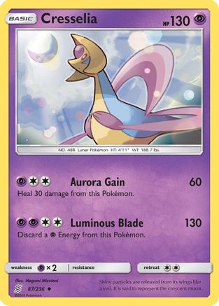 Cresselia (87) [SM - Unified Minds] Reverse Holofoil - Deck Out Gaming