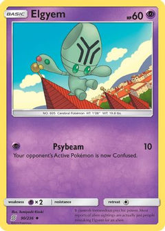 Elgyem (90) [SM - Unified Minds] Reverse Holofoil - Deck Out Gaming