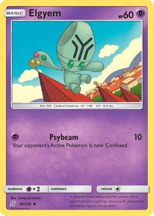 Elgyem (90) [SM - Unified Minds] Reverse Holofoil - Deck Out Gaming