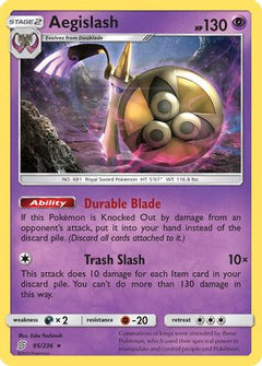 Aegislash (95) [SM - Unified Minds] Reverse Holofoil - Deck Out Gaming