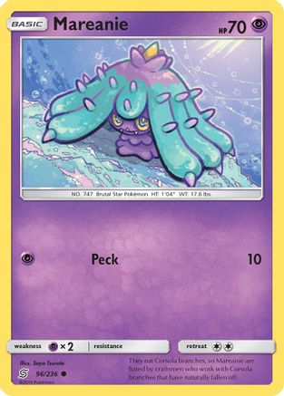 Mareanie (96) [SM - Unified Minds] - Deck Out Gaming