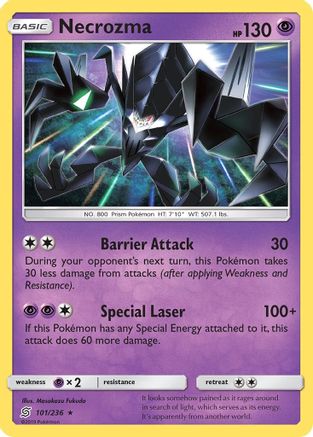 Necrozma (101/236) [Sun & Moon: Unified Minds] - Deck Out Gaming