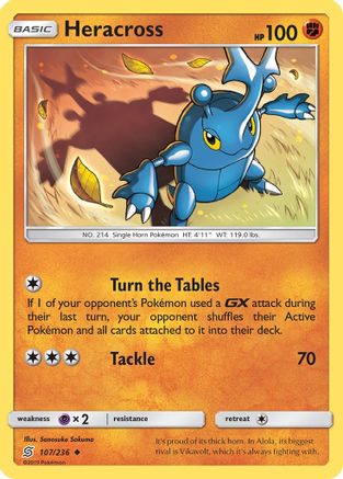 Heracross (107) [SM - Unified Minds] - Deck Out Gaming
