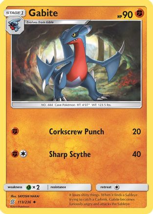 Gabite (113) [SM - Unified Minds] - Deck Out Gaming
