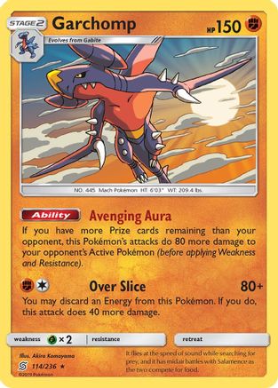 Garchomp (114) [SM - Unified Minds] Reverse Holofoil - Deck Out Gaming