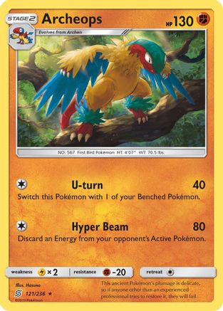 Archeops (121) [SM - Unified Minds] - Deck Out Gaming