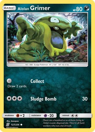 Alolan Grimer (127) [SM - Unified Minds] Reverse Holofoil - Deck Out Gaming