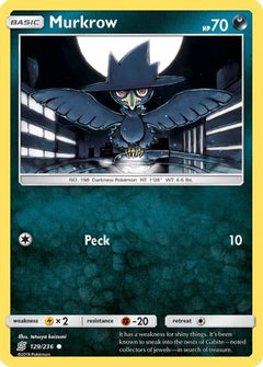 Murkrow (129) (129) [SM - Unified Minds] - Deck Out Gaming