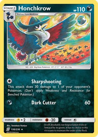 Honchkrow (130) [SM - Unified Minds] - Deck Out Gaming