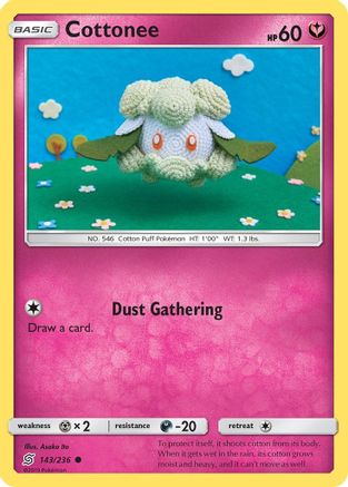 Cottonee (143) [SM - Unified Minds] Reverse Holofoil - Deck Out Gaming