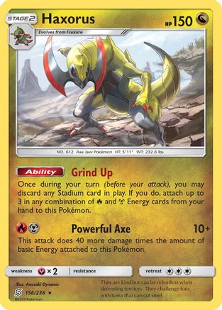 Haxorus (156) [SM - Unified Minds] Holofoil - Deck Out Gaming