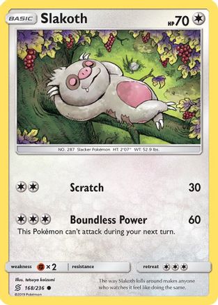 Slakoth (168) (168) [SM - Unified Minds] Reverse Holofoil - Deck Out Gaming