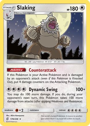 Slaking (170) [SM - Unified Minds] Reverse Holofoil - Deck Out Gaming
