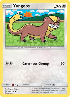 Yungoos (180) [SM - Unified Minds] Reverse Holofoil - Deck Out Gaming