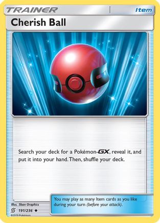 Cherish Ball (191) [SM - Unified Minds] Reverse Holofoil - Deck Out Gaming