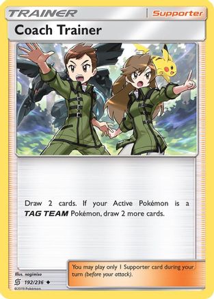 Coach Trainer (192) [SM - Unified Minds] Reverse Holofoil - Deck Out Gaming