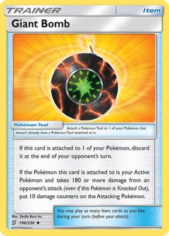 Giant Bomb (196) [SM - Unified Minds] Reverse Holofoil - Deck Out Gaming