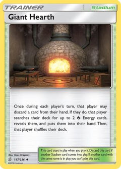 Giant Hearth (197) [SM - Unified Minds] Reverse Holofoil - Deck Out Gaming