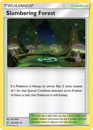 Slumbering Forest (207/236) [Sun & Moon: Unified Minds] - Deck Out Gaming