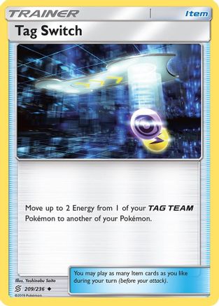 Tag Switch (209/236) [Sun & Moon: Unified Minds] - Deck Out Gaming