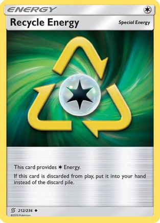 Recycle Energy (212) [SM - Unified Minds] Reverse Holofoil - Deck Out Gaming