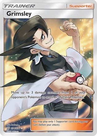 Grimsley (Full Art) (234) [SM - Unified Minds] Holofoil - Deck Out Gaming