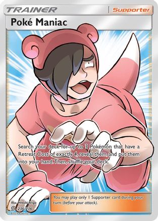 Poke Maniac (Full Art) (236) [SM - Unified Minds] Holofoil - Deck Out Gaming