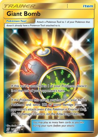 Giant Bomb (Secret) (251) [SM - Unified Minds] Holofoil - Deck Out Gaming