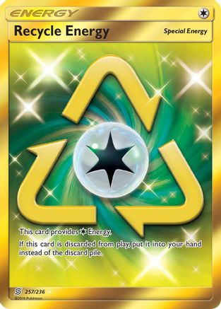 Recycle Energy (Secret) (257) [SM - Unified Minds] Holofoil - Deck Out Gaming
